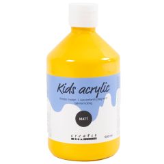 Creativ Company Readymix matt 500 ml gul
