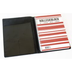 Burde Blockomslag A4 konstläder sva