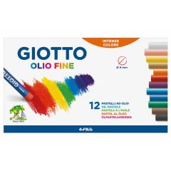 Giotto Oljepastellkrita 12/fp