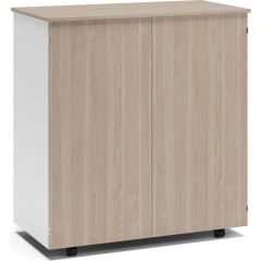 Cubic Arbetsplats komplett vit ask.