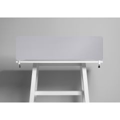 Lintex Bordsskärm Edge 1400 x 400 mm ljusgrå