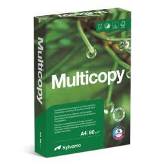 MultiCopy Kopieringspapper A4 EU-hålat 80g 500st/pkt