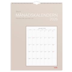 Burde Stora Månadskalendern 2026