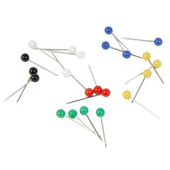 Kartnålar 4/20 vit 100 st/ask