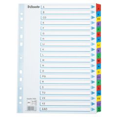 Esselte Register Mylar A4 A-Ö