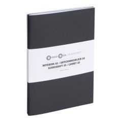 Bigso Anteckningsbok A5 linjerad grå 2/fp