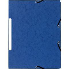 Exacompta Snoddmapp A4 3-klaff blå