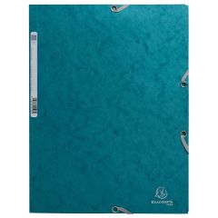 Exacompta Snoddmapp A4 3-klaff Pacific blue