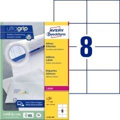Avery Etikett L7183 105x74mm 800/fp