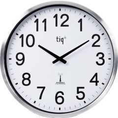 Tiq Väggklocka Radiostyrd Ø500 mm