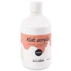 Creativ Company Akrylfärg blank 500 ml vit