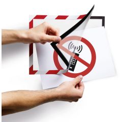 Durable Duraframe A4 röd/vit 2/fp