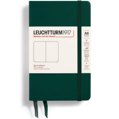 Leuchtturm Anteckningsbok A6 blank Forest green