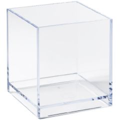 Palaset Förvaringsbox kub transparent