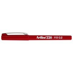 Artline Fiberpenna 220 röd