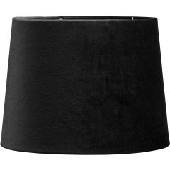 PR Home Lampskärm Sammet Sofia Svart 25 cm