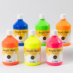 Creativ Company Readymix neon mix 500 ml 6 st/fp