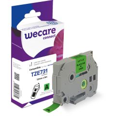 Wecare Märkband TZe svart/grön 12 mm 8 Meter