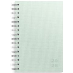 Burde Dagbok Textile grön 2026