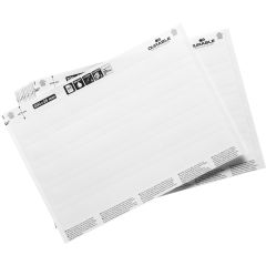 Durable Etiketter 2x20cm vit 5x20/fp