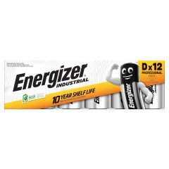 Energizer Batteri Ind. Alk D LR20 12p