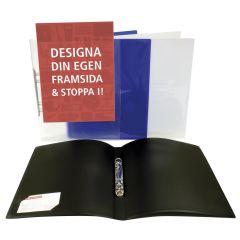 Ringpärm med ficka A4 29 mm transparent