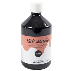 Creativ Company Akrylfärg blank 500 ml svart