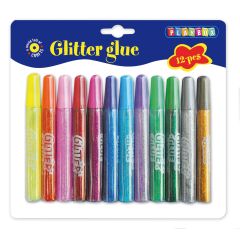 Playbox Glitterlim 13ml 12 sorterade färger