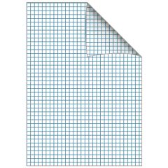 Niceday Räknehäfte A5 5x5mm rutat blå