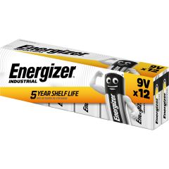 Energizer Batteri Ind. Alk 9V 6LR61 12-p