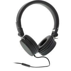 Streetz Hörlurar on-ear trådade HL-W202 svarta