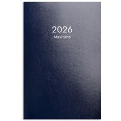 Burde Maxinote 2026 blå kartong