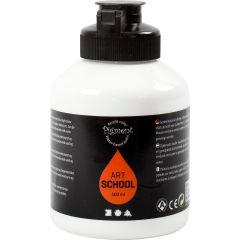 Creativ Company Akrylfärg Pigment 500 ml vit