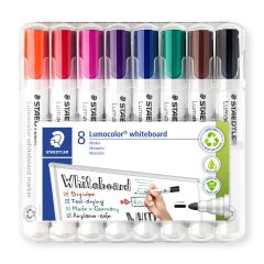 Staedtler Whiteboard-penna rund 8 st/fp