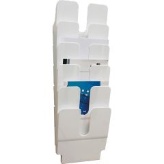 Durable FLEXIPLUS 6 A4 stående vit