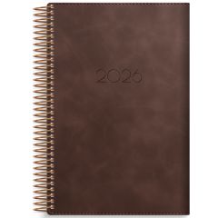 Burde Dagbok Twist brun 2026