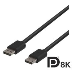 Deltaco Kabel DisplayPort 1.4 3 m svart