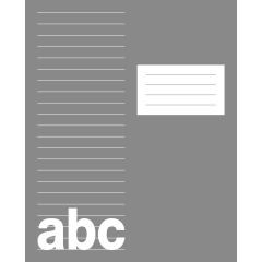 Niceday Kollegiehäfte 17x21cm linjerad 9mm