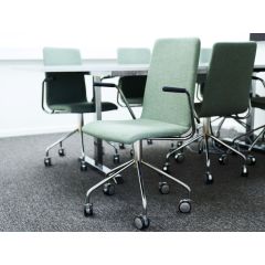 Lotus Konferensstol Bristol grå/svart