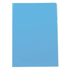 Mapp A4 PP 0,12 blå 100/fp