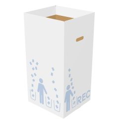 Antalis Papperskorg well 125 liter 5 st/fp