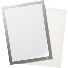 Durable Duraframe Grip A4 silver