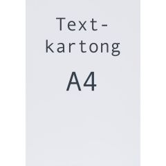 Alkej Kartong A4 vit 5 st/fp