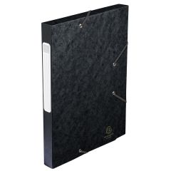 Exacompta Dokumentbox A4 papp 25mm svart