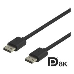 Deltaco Kabel DisplayPort 1.4 2 m svart