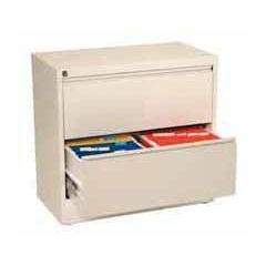 Agrippa Hängmappsskåp A4 flanköppnat 2 lådor vit