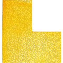 Durable Golvmarkering L-form gul 10 st/fp