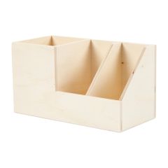 Creativ Company Pennställ plywood 3-fack 20x9,5x11cm