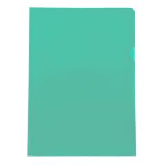 Mapp A4 PP 0,12 grön 25/fp