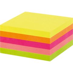 Notiskub 76x76mm Neon